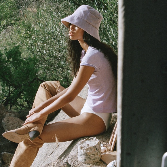 Wave Bucket - Lavender Terry - Picture 2 of 7